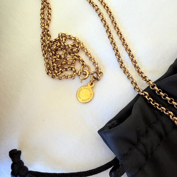 Marc By Marc Jacobs Gold Chain Watch Pendant - Picture 4 of 15